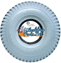 10×3 (260×85) Foam Fill Tire For Wheelchairs. Tire Fits on 2 piece Rims