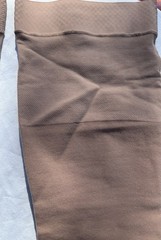 Juzo Beige 3512 AG SIZE III 30-40 Hg Thigh High Stockings Silicone Border NEW