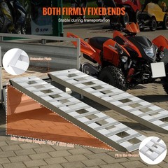 72x15in 6000lb Aluminum Loading Ramps 2PCS & Durable Lightweight Design