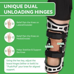 Double Knee Brace for OA Management – Post-Surgery Support for Mild Arthritis ﻿