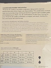 Thinx for All Leaks Hi Waist Incontinence Underwear in Desert Rose – XL