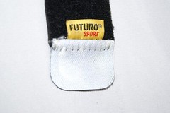 futuro knee brace adult adjustable hook and loop closure black