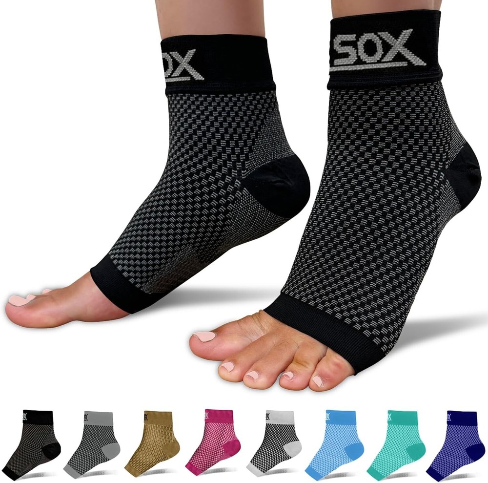 SB SOX Plantar Fasciitis Compression Socks – Plantar Fasciitis Relief Medium