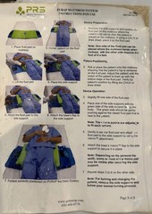 PRS Medical Technologies PURAP 2.1 Contoured Bed Positioner PD101 Blue Green