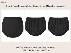 Adult Diaper Cover for Incontinence Noiseless Leak-Protection Underwear Plast…