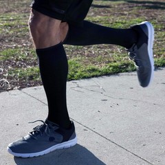 Luxurious Copper Compression Knee Socks for Enhanced Leg Health and Comfort