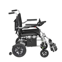 Lightweight 37.5 lbs Foldable Electric Wheelchairs Max 265lbs, 25 Miles Range