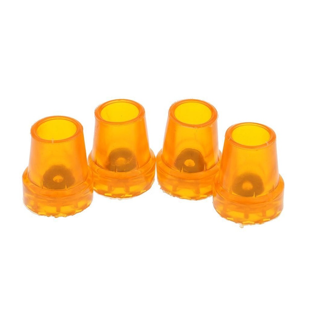 4pcs Anti-skid Stable Shock Absorb End Crutch Cane 2mm