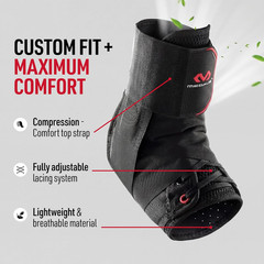 Ankle Brace Ultralight for Sprained Ankle, Figure 8 Ankle Braces, Lace up Ankle