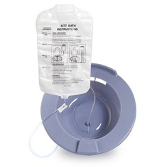 McKesson Sitz Bath Graduated 500 mL Increments up to 2000 mL Gray