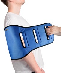 Transfer Belt for Patients with Handle Grips and Padded Supports for Elderly and