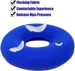2 Pack Donut Pillow, Inflatable Donut Cushion for Tailbone Pain,Hemorrhoid Seat