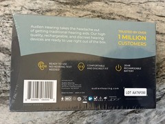 Audien Atom One rechargeable otc hearing aids (NEW IN SEALED BOX)