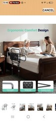 Bed Rails for Elderly Adults Safety, Foldable Bed Assist Rails for Seniors with