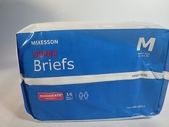PACK OF 2 McKesson Super Moderate Absorbency Adult Diapers 32″-44″ M 32 CT