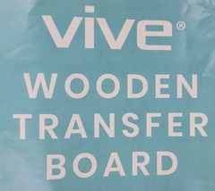 NEW VIVE Health Wooden Transfer Board 29.5″ X 7.5″ Holds Up To 440 Lbs. Sealed!