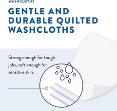 12 PACK (576 CT) PREMIUM PREVAIL WET WIPES WASHCLOTH WITH ALOE & VITAMIN E, XL