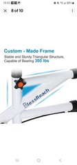 BlessReach Steerable Knee Scooter for Adults, Foldable w/ Dual Brake, Various