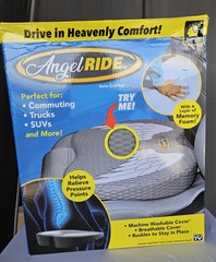Angel Ride Auto Cushion with Memory Foam Advanced Lumbar Helps Relieve PressureN