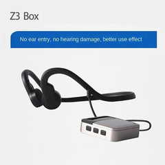 Noise-canceling bone conduction hearing aids with independent pickup box