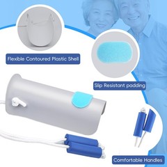 Sock Aid, Aid Device for Seniors, Helpers to Put on Your Socks Grey