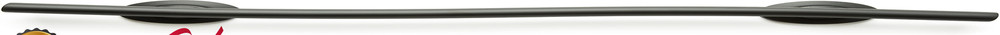 24“ Designer Wave Shaped Shower Grab Bar, Matte Black (GW-3524-QCR-MB)