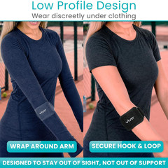Tennis Elbow Brace for Men & Women 2 Pack – Tendonitis Elbow Brace For Bursitis,