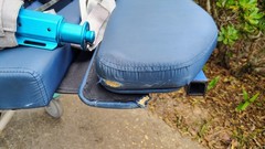 Mobility Transfer Chair BARTON H250 Tilt Flat Recline Positions Safety W/ Extras