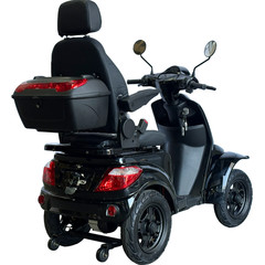 1000W Heavy Duty 4-Wheel Electric Mobility Scooter 60V 3-Speed 500lbs Load NEW