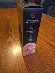 Audien Atom One Rechargeable OTC Hearing Aids… OPEN BOX