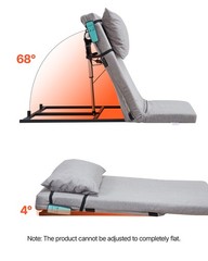 VEVOR Electric Lifting Backrest 300 lbs 4-68° Adjustable Lifting Bed Backrest