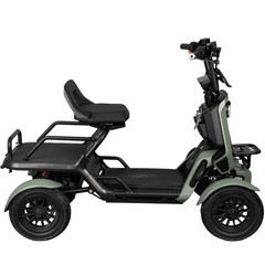 500W All Terrain 4 Wheel Mobility Scooter 48V 50KM Range For Beach Lawn – Green