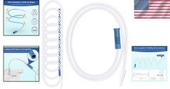 10 Pack 40-Inch Kink-Resistant Leg Bag Extension Tubing – Comfort & Reliability