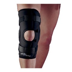 DonJoy Drytex Sport Hinged Knee Wraparound, Adjustable Fit – Small
