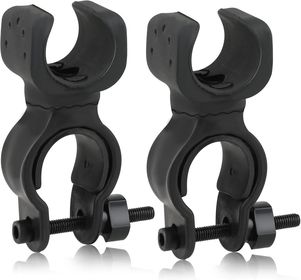 2 Pcs Universal Cane Holder for Walker Strong Crutches Stick Bracket Accessories