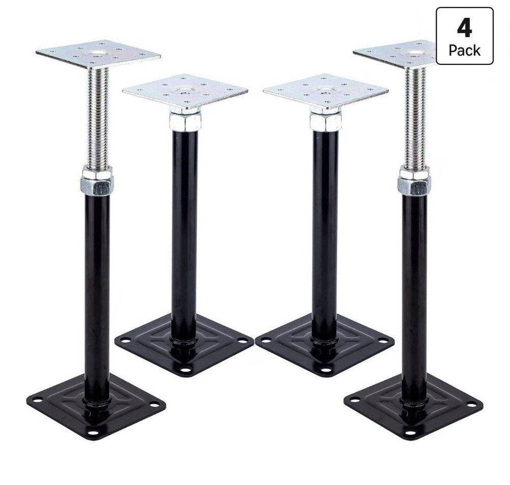 4-PCS Lift Supports,Adjust Supports,Level Supports,Floor Jacks,Adjustable Suppor