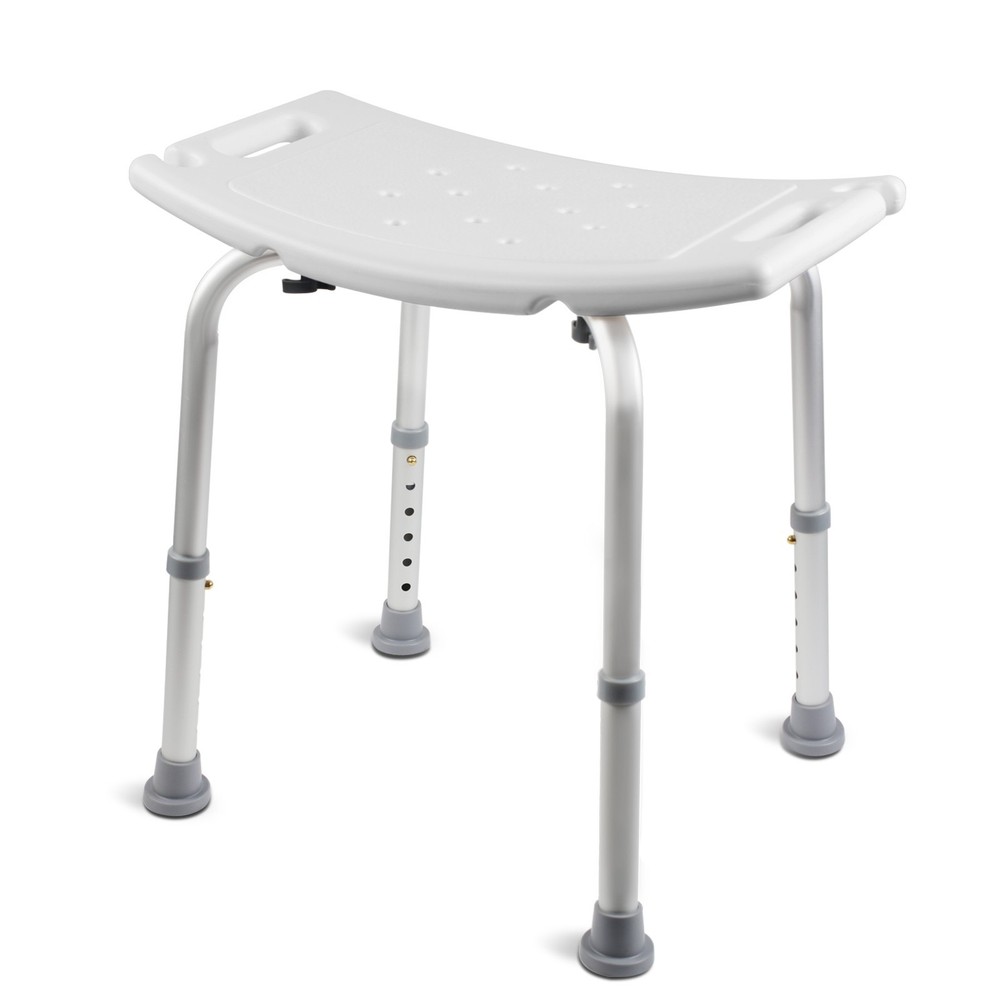 Shower Chair Bath Stool Seat Padded Height Adjustable Bathtub Shower Seat 350lb