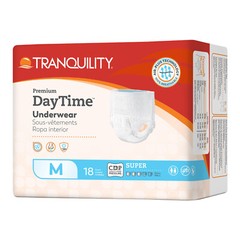 Tranquility Premium DayTime Adult Pull On Underwear Heavy Medium, 34-48in, 72/Cs