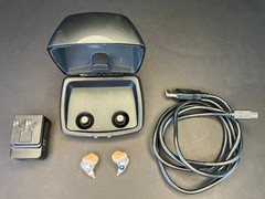 Starkey Livio Edge AI 2400 Hearing Aids Bluetooth W/ Charger Case **See Notes**
