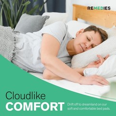 Remedies Bed Pads Disposable Adults, Seniors, Kids & Puppy, 23″x36″, 100 Count