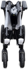 Kerdom Portable Folding Electric Wheelchair Blue