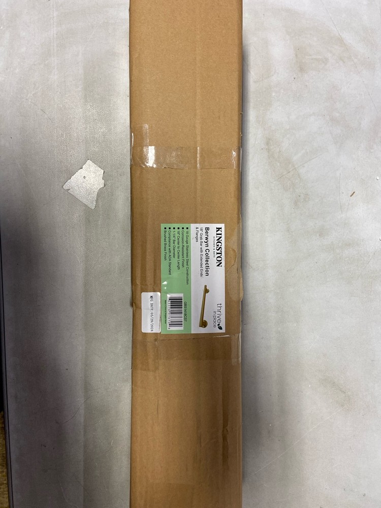 Kingston Brass GBS1418CS7 18″ Grab Bar – Brushed Brass