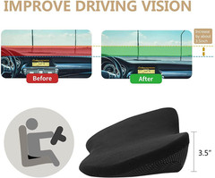 Car Seat Cushion – Memory Foam Car Seat Pad – Sciatica & Lower Back
