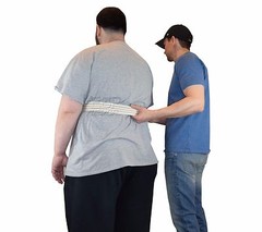 Gait Belt for Patient Transfer & Walking with Metal Buckle LiftAid Beige