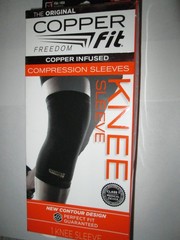 New Copper Fit Freedom Knee Sleeve Size Large