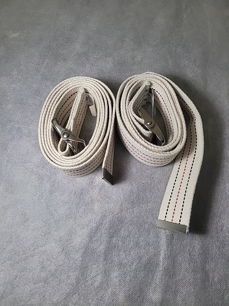 1 Medline Patient Transfer Gait Belt 2″ W 58″ L & 1 Patterson 2″ W 72″L