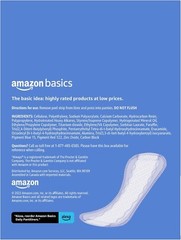 Amazon Basics Extra Long Pantiliner Pads, Unscented, 68 Ct (Prev Solimo)