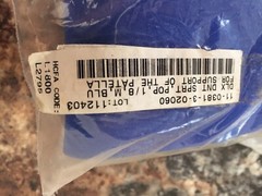 DJO Donjoy Deluxe Donut Knee Support, Pop, Medium, Blue, 11-0381-3-02060
