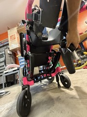 2018 Sunrise Medical Zippie Iris Pediatric Tilt Wheelchair Whitmyer AS-IS READ