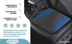Sketchers Gel-Infused Cooling Memory Foam Seat Cushion